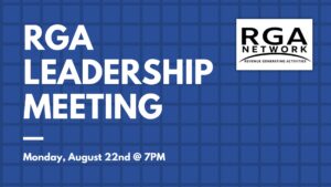 RGA Leadership Meeting @ Virtual Zoom